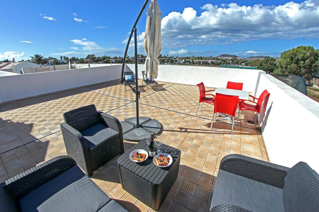 Nice 2 Bedroom Flat With Big Pools And Big Terrace Parque Don Jose, 313 Costa Del Silencio Eksteriør bilde